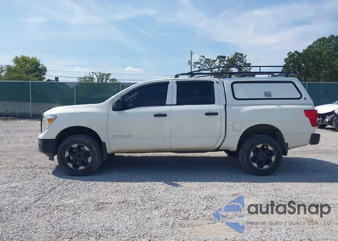 2018 Nissan Titan S из США, поврежденный, VIN 1N6AA1EJ3JN551520